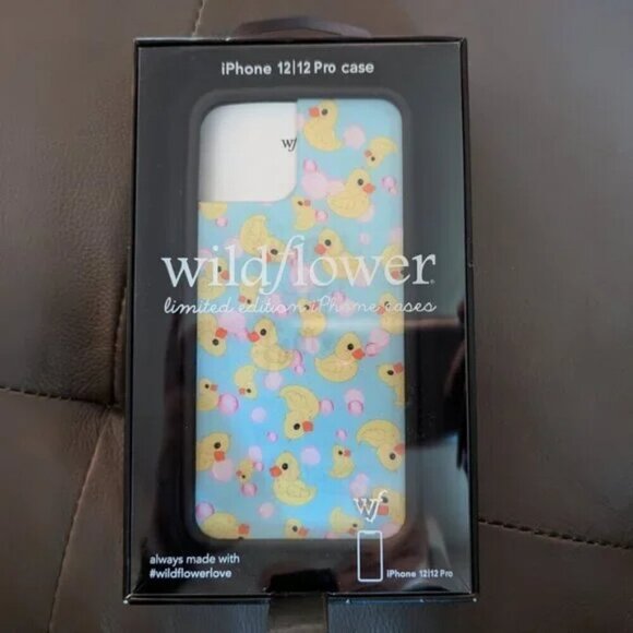 *3 FOR $9* NEW Wildflower Urban Outfitter What The Duck Apple Iphone 12 Pro case - Picture 4 of 5